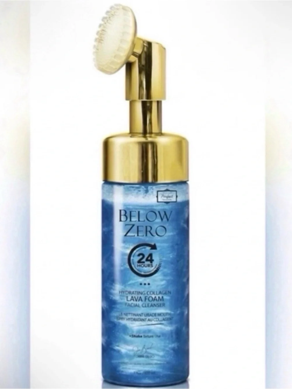 Below Zero Glacier Ice Oil Control Lava Foam Cleanser W/Brush Head ~ Retail $180